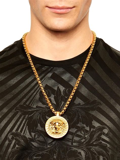 versace necklae|versace necklace for men.